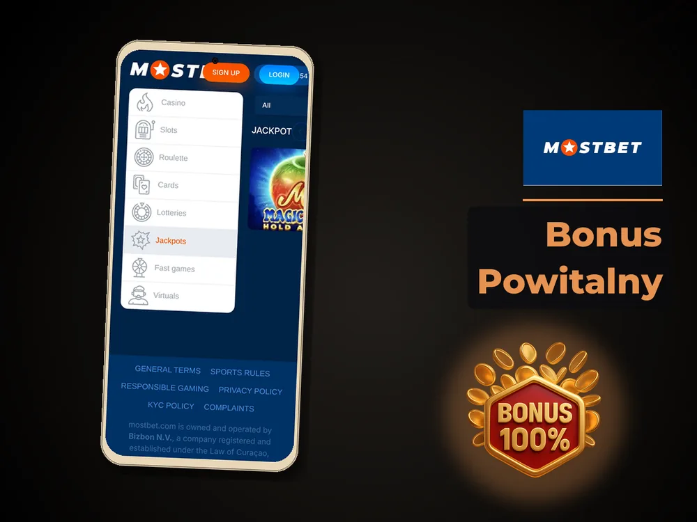 Mostbet - Bonus Powitalny