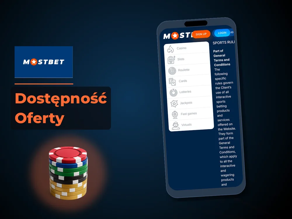 Mostbet - Dostępność Oferty