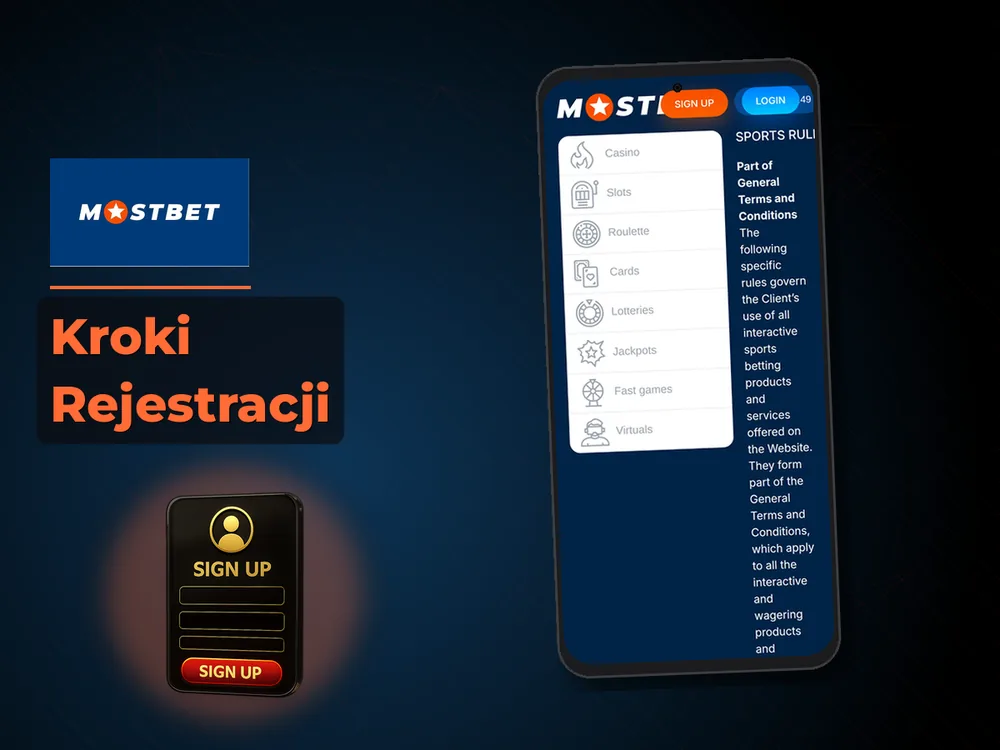 Mostbet - Kroki Rejestracji
