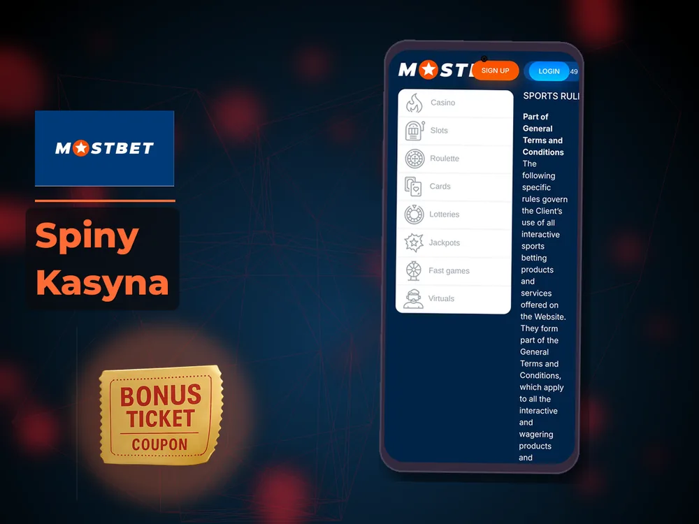 Mostbet - Spiny Kasyna
