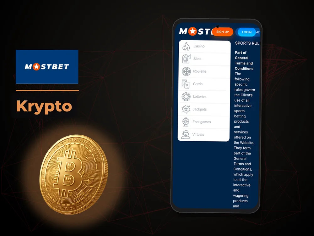 Mostbet - Krypto