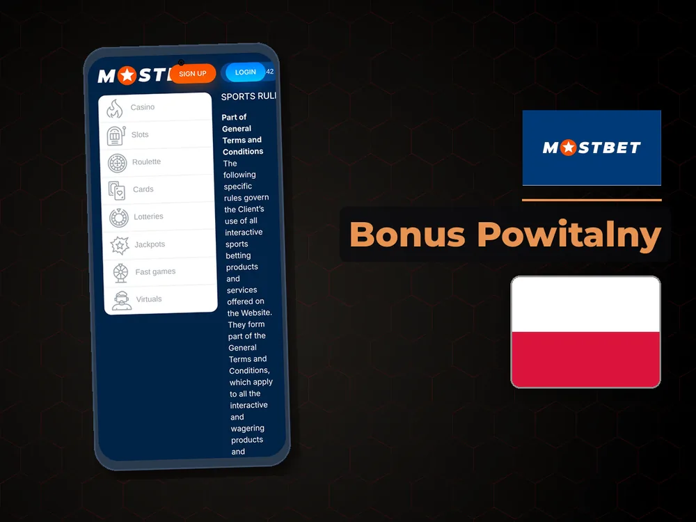 Mostbet - Bonus Powitalny