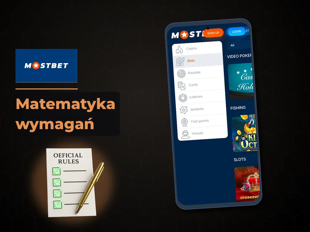 Mostbet - Matematyka wymagań