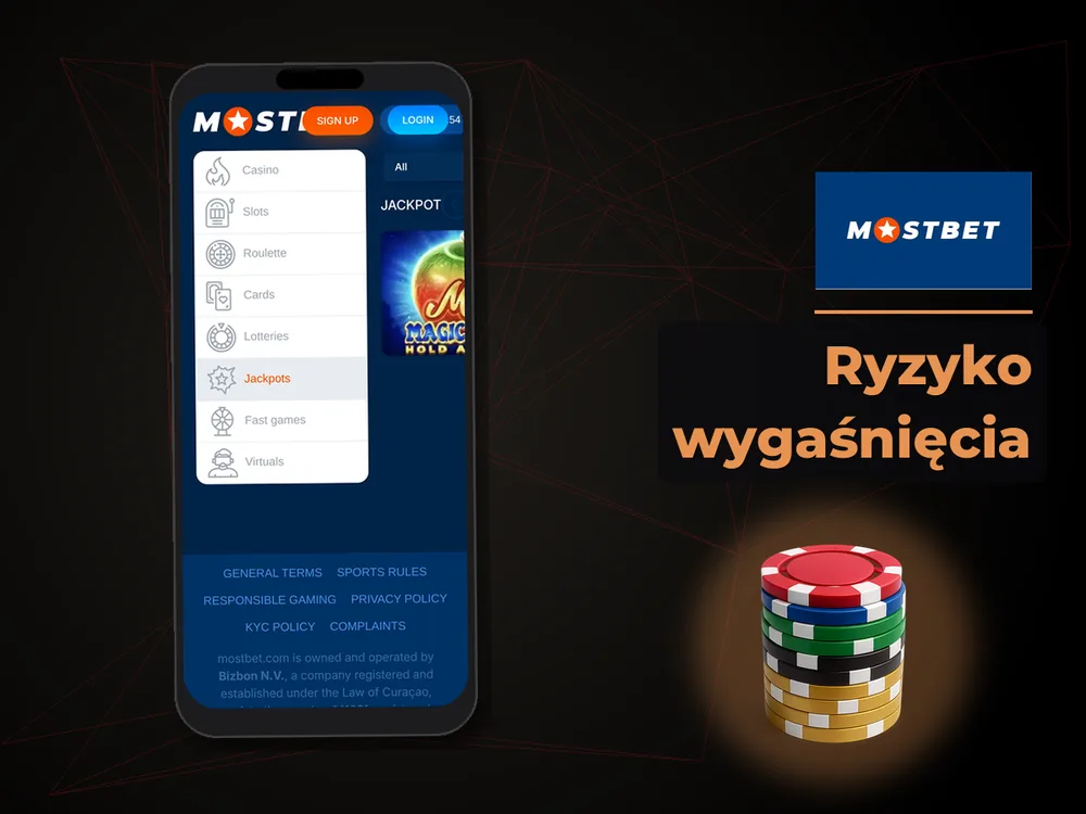 Mostbet - Ryzyko wygaśnięcia