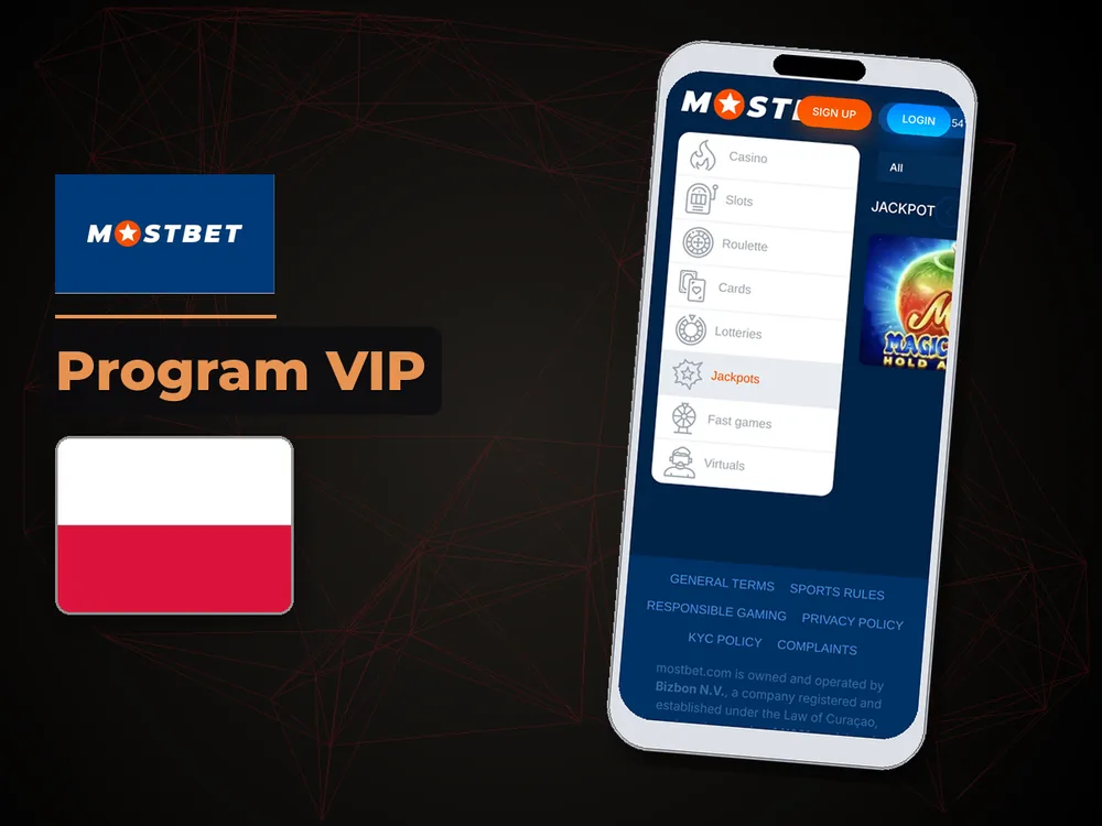 Mostbet - Program VIP