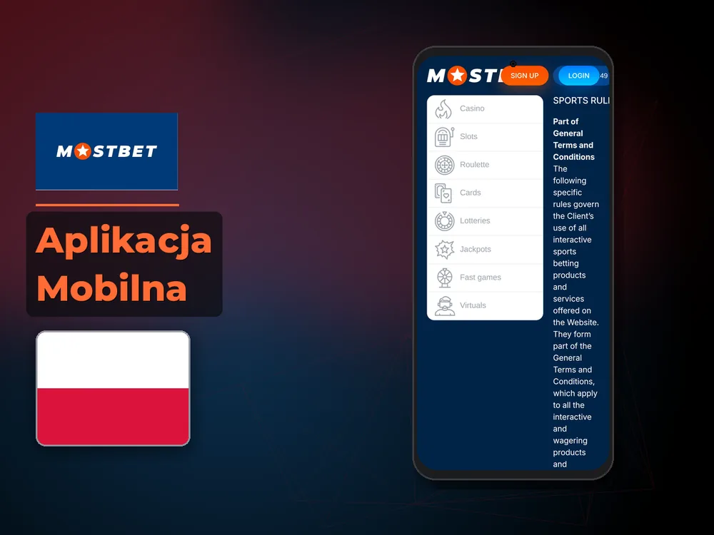 Mostbet - Aplikacja Mobilna