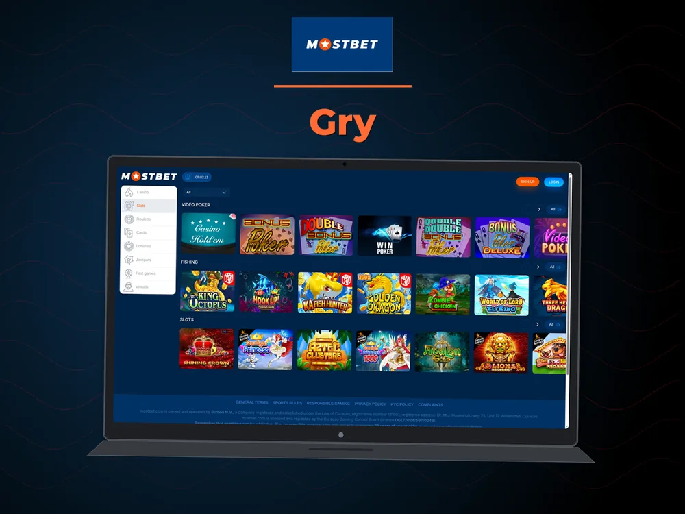 Mostbet - Gry
