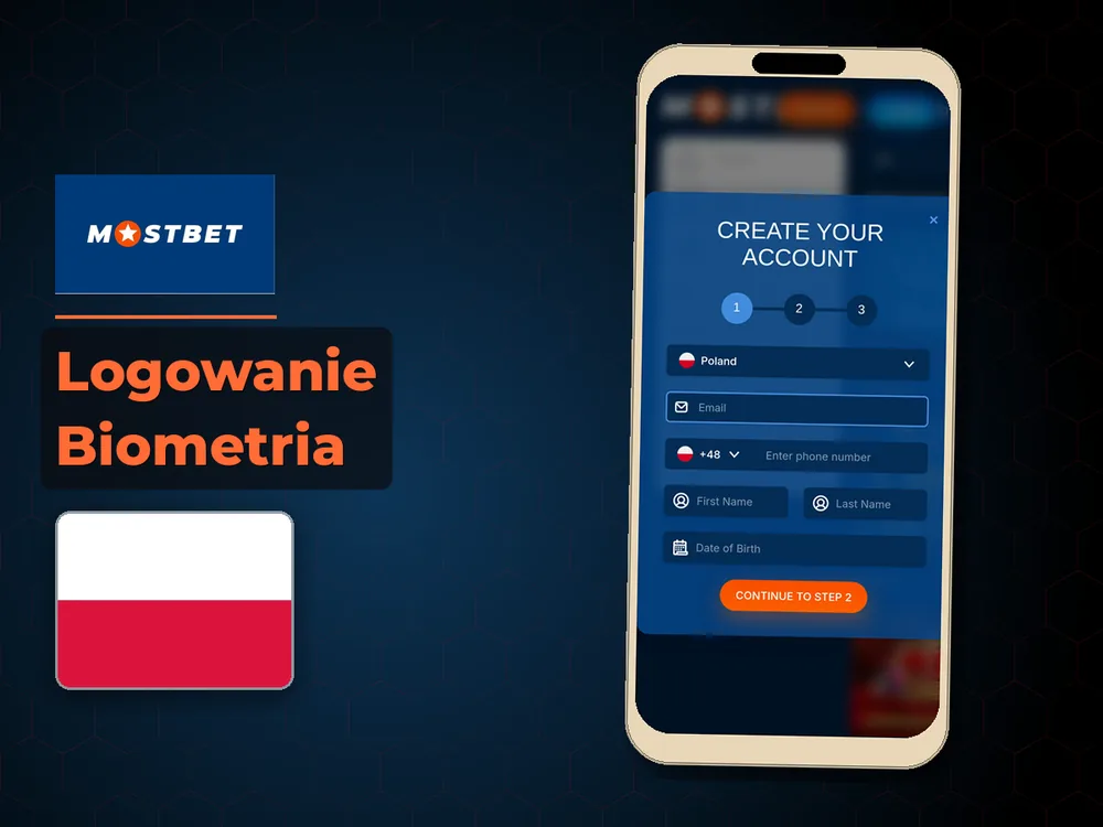 Mostbet - Logowanie Biometria