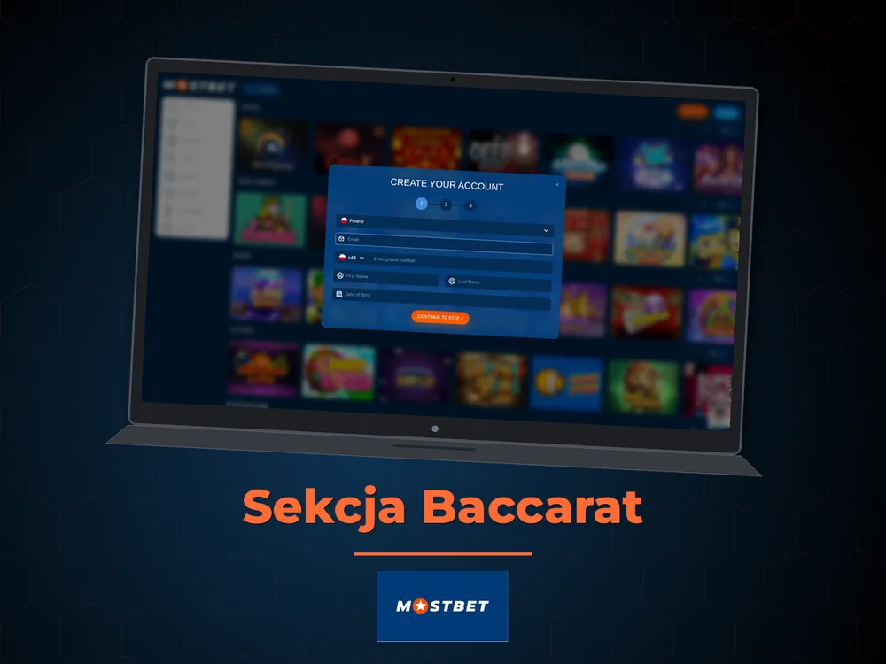 Mostbet - Sekcja Baccarat