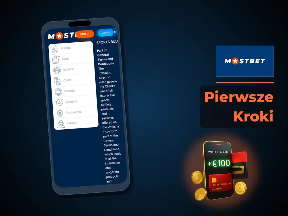 Mostbet - Pierwsze Kroki
