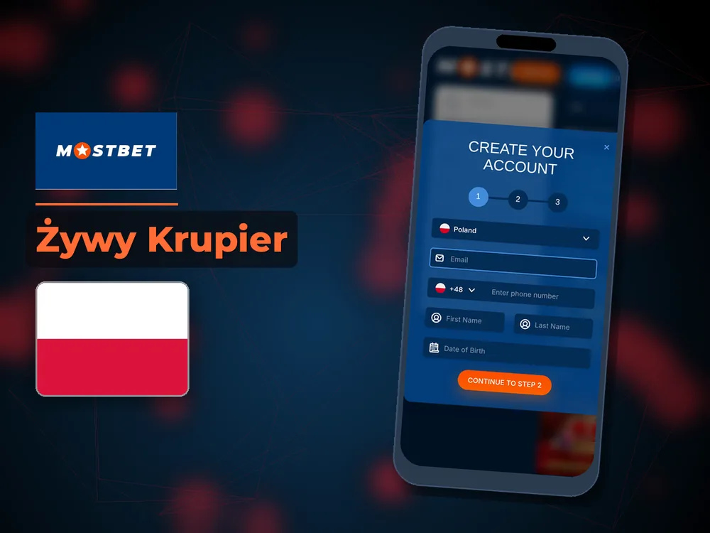 Mostbet - Żywy Krupier