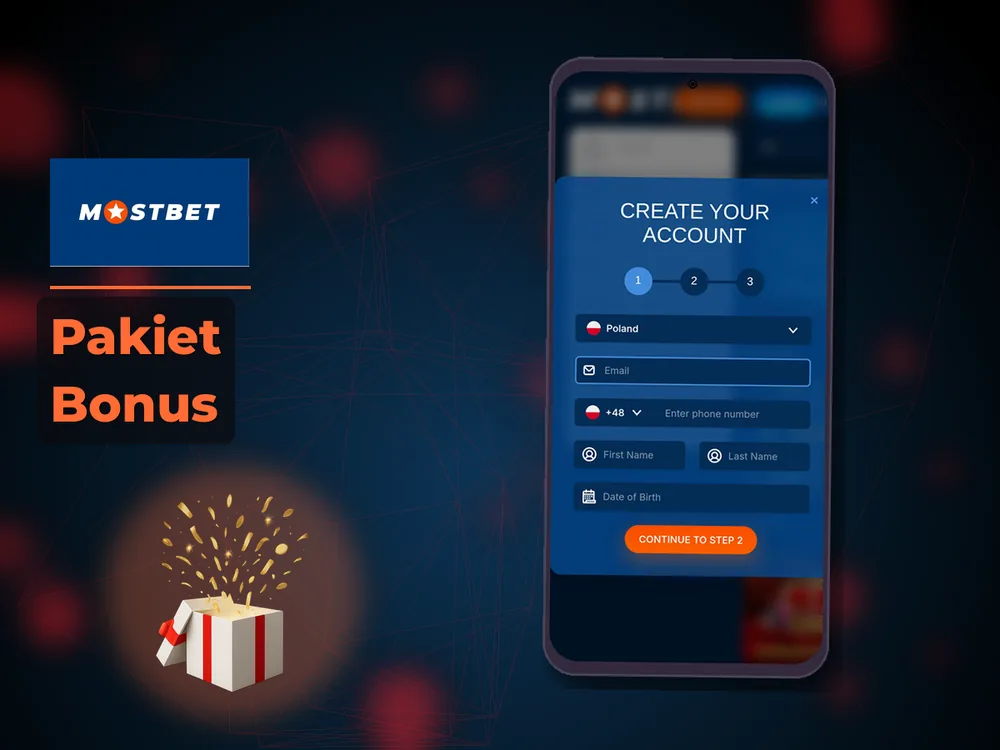 Mostbet - Pakiet Bonus