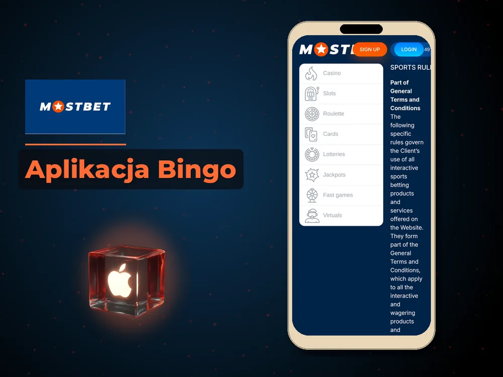 Mostbet - Aplikacja Bingo