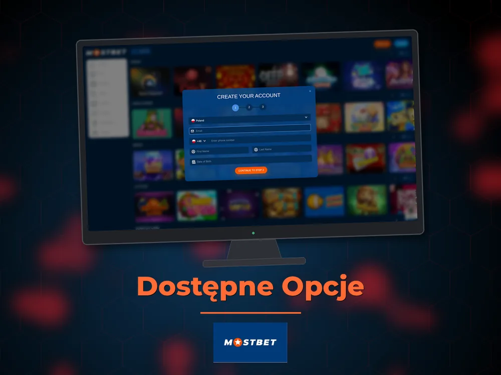 Mostbet - Dostępne Opcje