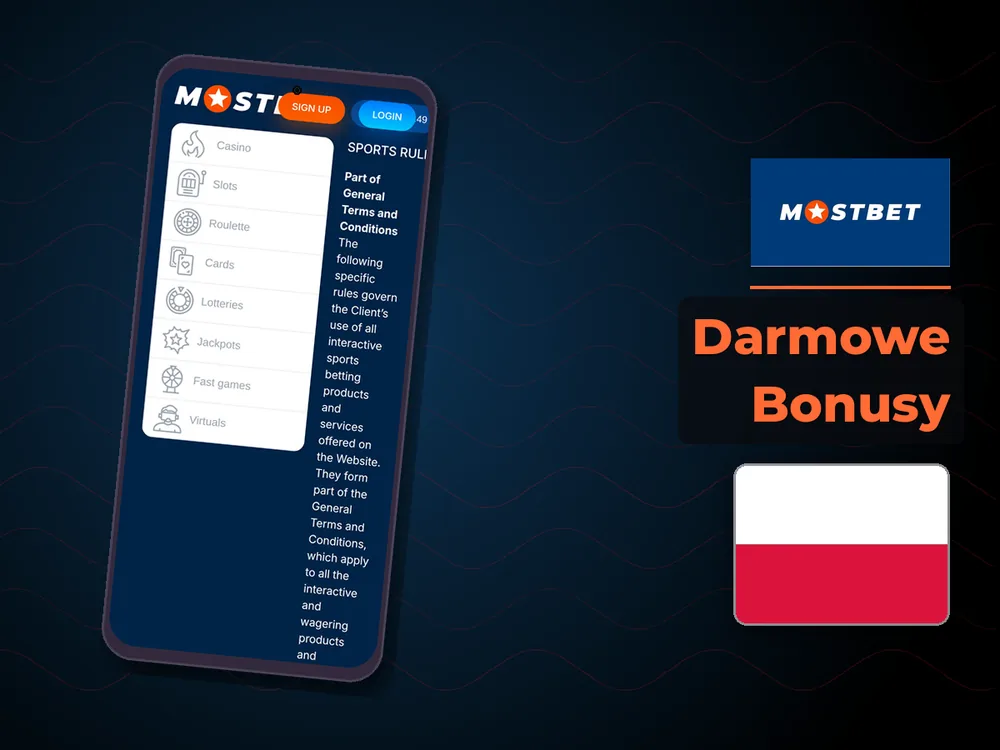 Mostbet - Darmowe Bonusy